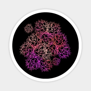 Pink Roses Magnet